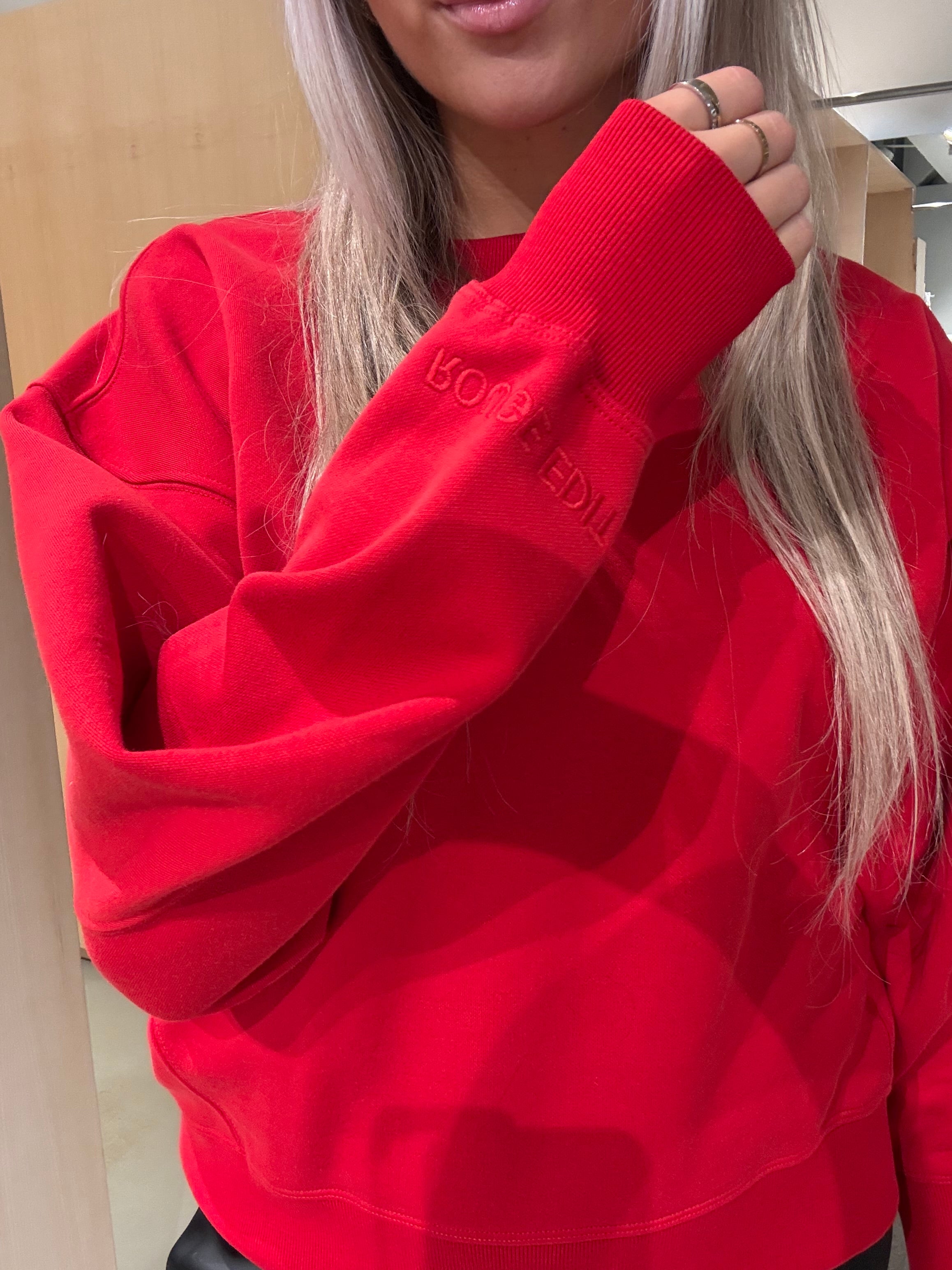 ROUYORK Sweatshirt - Chinese Red